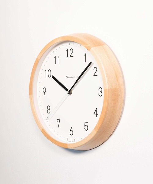 HIGHTIDE（ハイタイド）の「CHAMBRE BRUNCH CLOCK NATURAL MILK シャンブル ブランチ クロック ナチュラル ミルク 電波掛け時計（掛け時計・レディース・その他・FREE）」の10枚目の写真
