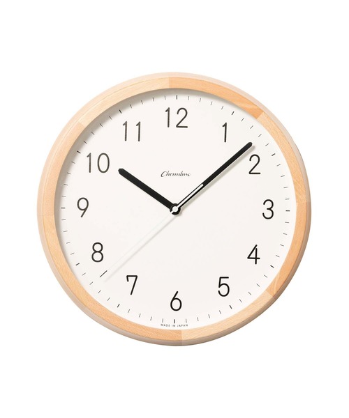 HIGHTIDE（ハイタイド）の「CHAMBRE BRUNCH CLOCK NATURAL MILK シャンブル ブランチ クロック ナチュラル ミルク 電波掛け時計（掛け時計・レディース・その他・FREE）」の2枚目の写真