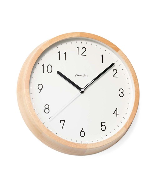 HIGHTIDE（ハイタイド）の「CHAMBRE BRUNCH CLOCK NATURAL MILK シャンブル ブランチ クロック ナチュラル ミルク 電波掛け時計（掛け時計・レディース・その他・FREE）」の4枚目の写真