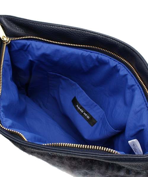 ROSE BUD（ローズバッド）の「LR-14233 WOOL JACQUARD　CLATCH BAG（クラッチバッグ・レディース・グリーン/カモフラージュ・ONE SIZE）」の6枚目の写真