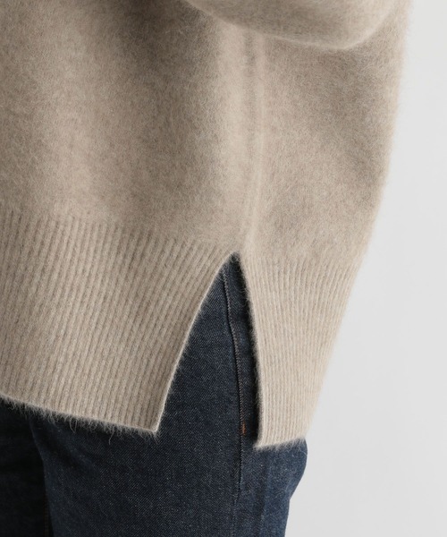 Andemiu（アンデミュウ）の「【ストレスフリー】ラクーンVニット948882（ニット/セーター・レディース・ブラック/ベージュ/ブラウン/ブルー/イエロー・FREE）」の11枚目の写真