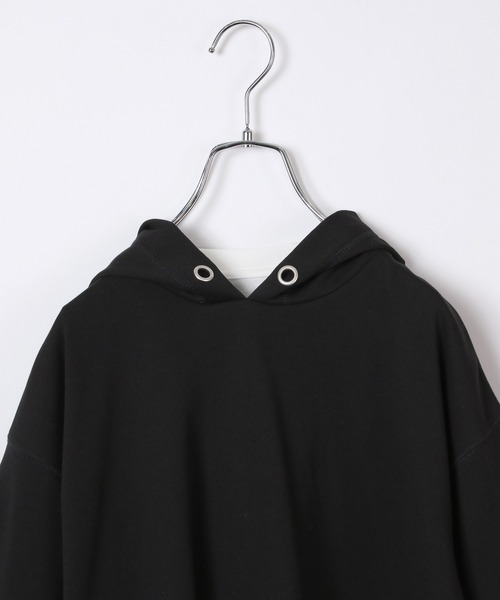 GLOBAL WORK（グローバルワーク）の「【AND YUA ANY】レイヤードパーカー＊ロンT（シャツ/ブラウス・キッズ・ブラック/ベージュ/ブルー・150cm/160cm）」の20枚目の写真