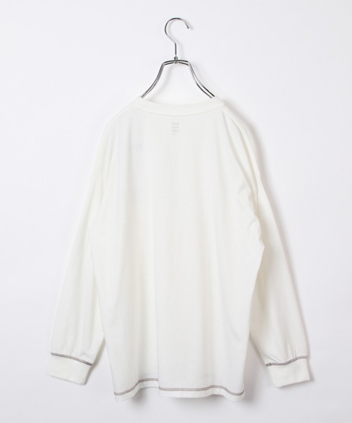 GLOBAL WORK（グローバルワーク）の「【AND YUA ANY】レイヤードパーカー＊ロンT（シャツ/ブラウス・キッズ・ブラック/ベージュ/ブルー・150cm/160cm）」の17枚目の写真