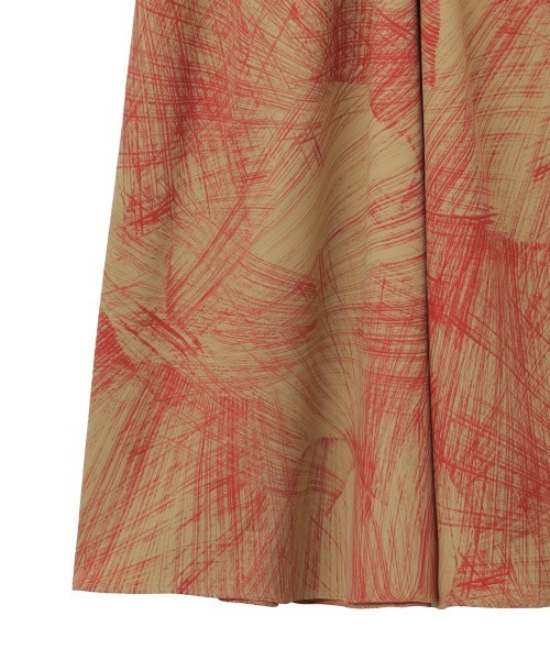 clane クラネ　MARBLE TWIST ONE PIECE セール】RADIAL LINE TWIST ONE PIECE（ワンピース）｜CLANE