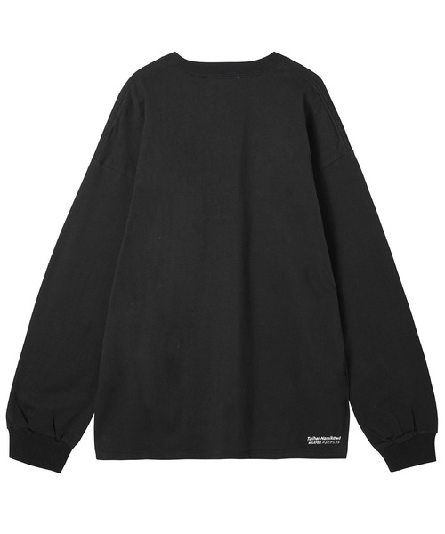 MILKFED.(ミルクフェド)の「MILKFED.×TAIHEI NAMIKAWA BIG L/S TEE(Tシャツ/カットソー・レディース・ホワイト/ブラック・ONE SIZE)」の8枚目の写真