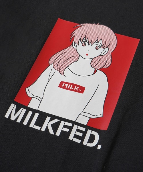 MILKFED.(ミルクフェド)の「MILKFED.×TAIHEI NAMIKAWA BIG L/S TEE(Tシャツ/カットソー・レディース・ホワイト/ブラック・ONE SIZE)」の10枚目の写真