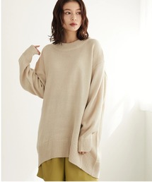 Green　Parks | 度詰めニットチュニック＊(ニット/セーター)