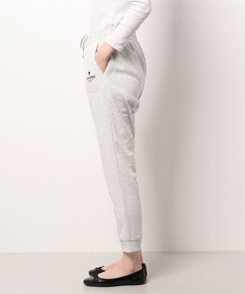 CONVERSE（コンバース）の「【CONVERSE/コンバース】裏起毛スウェットパンツ（スウェットパンツ・レディース・ライトグレー/ブラック/グレー/ブルー・MEDIUM/LARGE）」の5枚目の写真