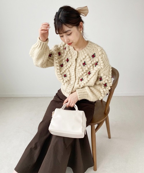 one after another NICE CLAUP(ワンアフターアナザーナイスクラップ)の「Sサイズあり ハイウエストレディマーメイドスカート(スカート・レディース・ブラウン/ブラック/アイボリー/ブルー・S/M)」の14枚目の写真