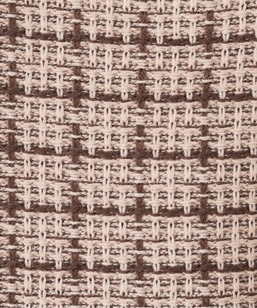 natural couture（ナチュラルクチュール）の「【WEB限定カラー有り】ツイードニットVカーディガン（カーディガン/ボレロ・レディース・アイボリー/ブラック/ブラウン・FREE）」の15枚目の写真