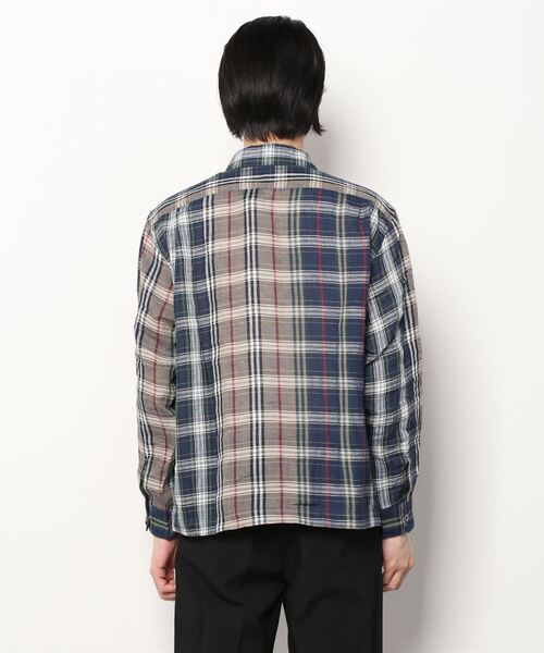 HAVERSACK(ハバーザック)の「HAVERSACK/ハバーサック別注 シャツジャケット SHIRT JACKET(テーラードジャケット・メンズ・チェック・M)」の2枚目の写真