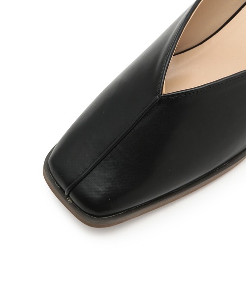 ROPE' PICNIC(ロペピクニック)の「スクエアトゥセンターシーム甲深バブーシュ(その他シューズ・レディース・ブラック/ベージュ/シルバー/キナリ・23.0cm/23.5cm/25.0cm/24.5cm/24.0cm)」の14枚目の写真