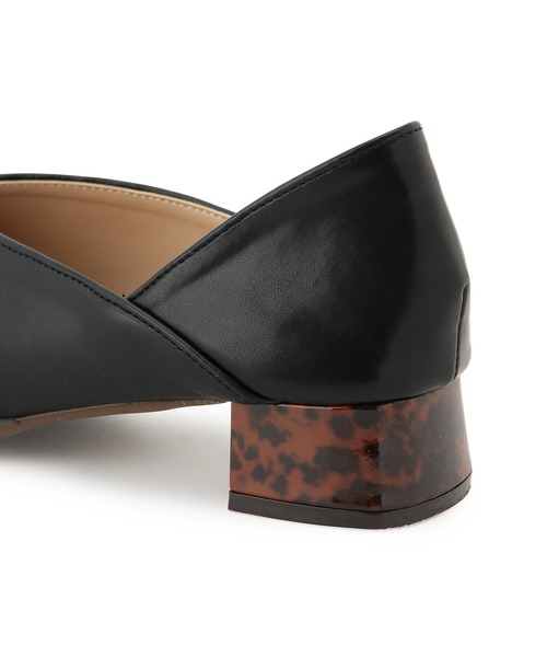 ROPE' PICNIC(ロペピクニック)の「スクエアトゥセンターシーム甲深バブーシュ(その他シューズ・レディース・ブラック/ベージュ/シルバー/キナリ・23.0cm/23.5cm/25.0cm/24.5cm/24.0cm)」の10枚目の写真