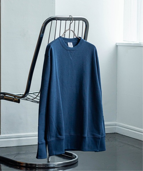 LOOPWHEELER（ループウィラー）の「【LOOPWHEELER for LOWERCASE】ライトツリウラケ ルーズフィット スウェット（スウェット・メンズ・ブラック/ネイビー/グレー系その他/ナチュラル/ブルー系その他・SMALL/MEDIUM/LARGE/X-LARGE）」の5枚目の写真