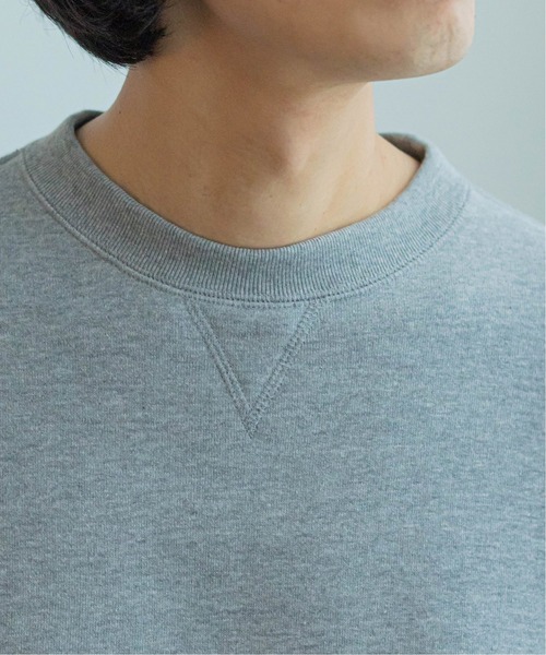 LOOPWHEELER（ループウィラー）の「【LOOPWHEELER for LOWERCASE】ライトツリウラケ ルーズフィット スウェット（スウェット・メンズ・ブラック/ネイビー/グレー系その他/ナチュラル/ブルー系その他・SMALL/MEDIUM/LARGE/X-LARGE）」の6枚目の写真