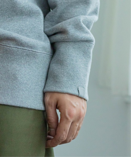 LOOPWHEELER（ループウィラー）の「【LOOPWHEELER for LOWERCASE】ライトツリウラケ ルーズフィット スウェット（スウェット・メンズ・ブラック/ネイビー/グレー系その他/ナチュラル/ブルー系その他・SMALL/MEDIUM/LARGE/X-LARGE）」の10枚目の写真