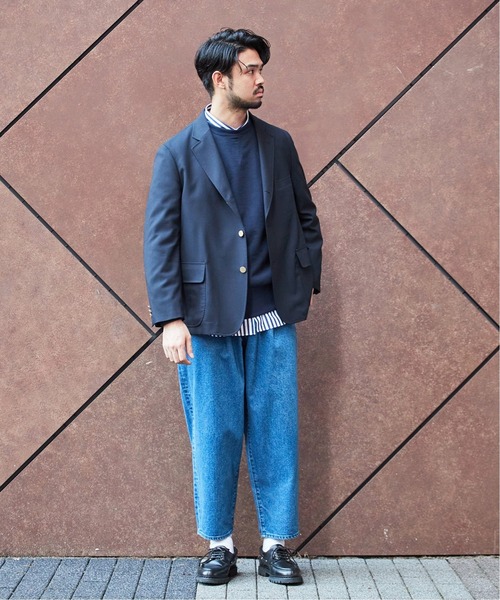 LOOPWHEELER（ループウィラー）の「【LOOPWHEELER for LOWERCASE】ライトツリウラケ ルーズフィット スウェット（スウェット・メンズ・ブラック/ネイビー/グレー系その他/ナチュラル/ブルー系その他・SMALL/MEDIUM/LARGE/X-LARGE）」の21枚目の写真