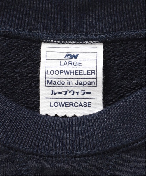 LOOPWHEELER（ループウィラー）の「【LOOPWHEELER for LOWERCASE】ライトツリウラケ ルーズフィット スウェット（スウェット・メンズ・ブラック/ネイビー/グレー系その他/ナチュラル/ブルー系その他・SMALL/MEDIUM/LARGE/X-LARGE）」の8枚目の写真