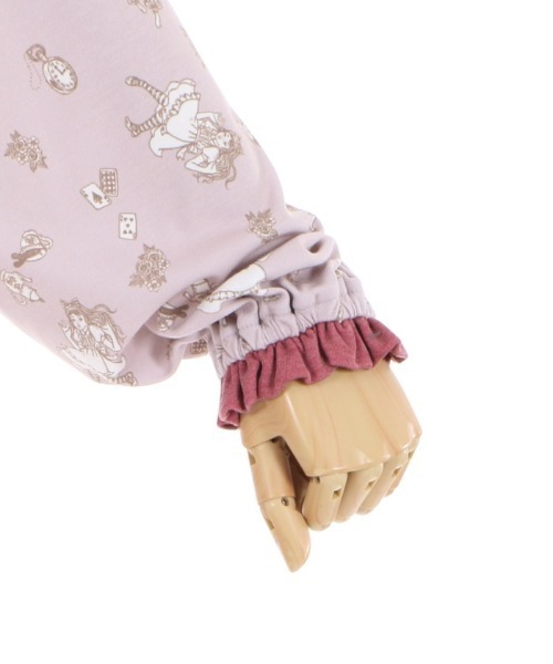 axes femme（アクシーズファム）の「フリル襟総柄ワンピース（ルームワンピース・レディース・ピンク/ブルー・MEDIUM）」の19枚目の写真