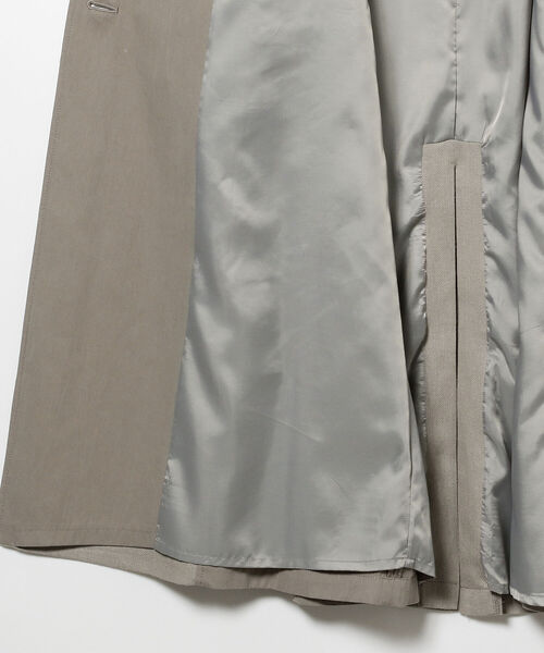 Ray BEAMS（レイビームス）の「Ray BEAMS / へリンボーン キリカエ トレンチコート（トレンチコート・レディース・ベージュ/シルバー・ONE SIZE）」の13枚目の写真