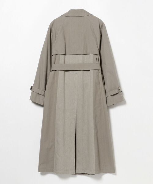 Ray BEAMS（レイビームス）の「Ray BEAMS / へリンボーン キリカエ トレンチコート（トレンチコート・レディース・ベージュ/シルバー・ONE SIZE）」の14枚目の写真