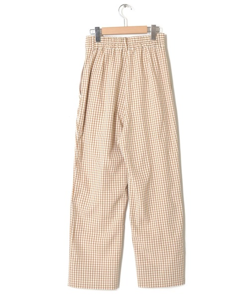 w closet（ダブルクローゼット）の「チェックタックパンツ（その他パンツ・レディース・オフホワイト/オレンジ/グリーン・FREE）」の10枚目の写真