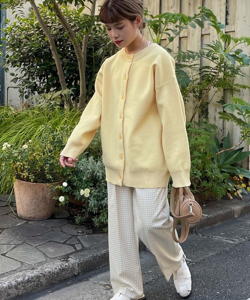 w closet（ダブルクローゼット）の「チェックタックパンツ（その他パンツ・レディース・オフホワイト/オレンジ/グリーン・FREE）」の18枚目の写真