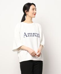 AMERICANA | 【Americana】リバースウィーブカットオフスリーブショート丈(Tシャツ/カットソー)