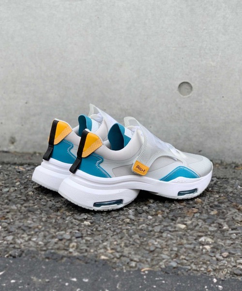 ASH（アッシュ）の「【OXYGEN】ハイテクローカットスニーカー（スニーカー・レディース・ホワイト×ブルー/ホワイト×パープル/ホワイト×イエロー・38/39/35/36/37）」の5枚目の写真