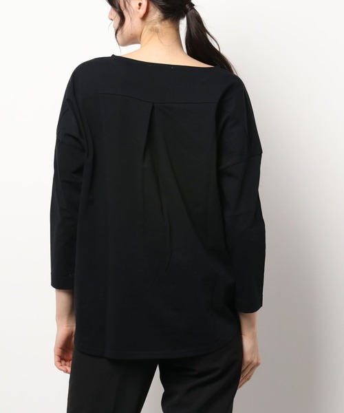 BEARDSLEY(ビアズリー)の「ギンガムフロント刺繍カットソー(Tシャツ/カットソー・レディース・ブラック・1/2/0)」の15枚目の写真