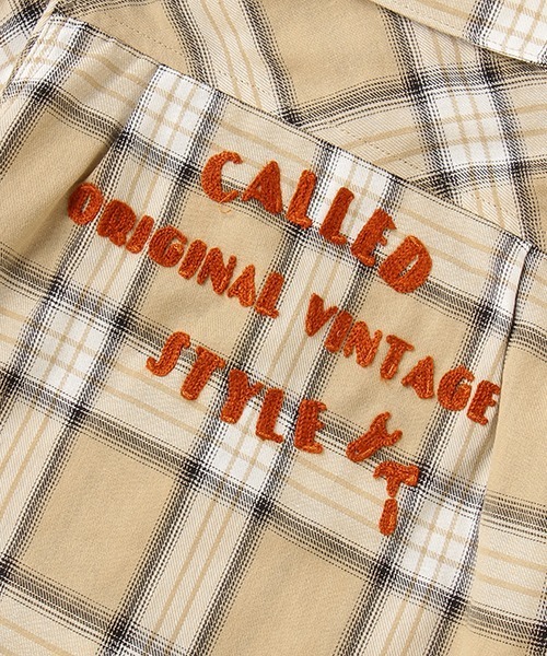 kladskap（クレードスコープ）の「チェック長袖シャツパーカ（パーカー・キッズ・ネイビー/ベージュ・100cm/110cm/120cm/90cm/130cm）」の11枚目の写真