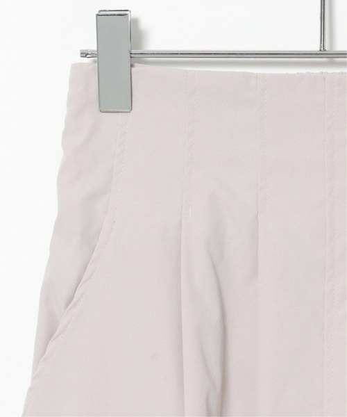 notch.（ノッチ）の「ハイウエストタックフレアスカート（スカート・レディース・ベージュ/ダークグレー・TM/M）」の10枚目の写真