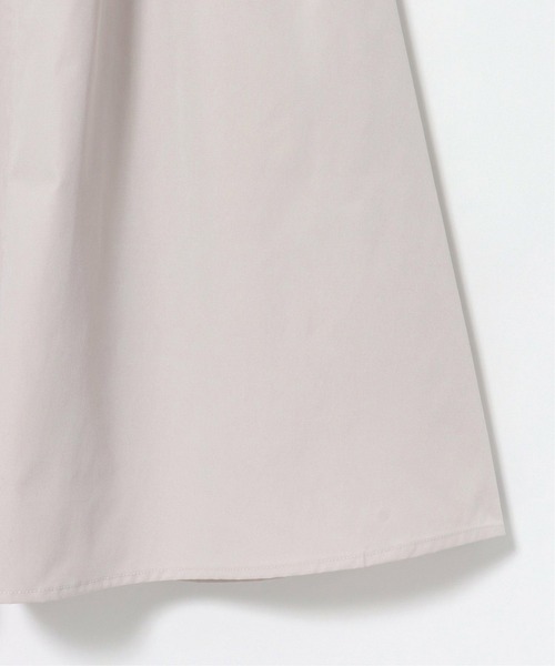 notch.（ノッチ）の「ハイウエストタックフレアスカート（スカート・レディース・ベージュ/ダークグレー・TM/M）」の16枚目の写真