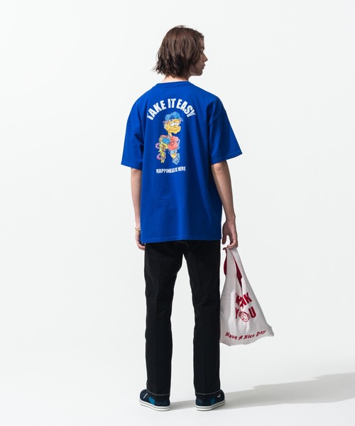 glamb（グラム）の「Knit Shopper Bag / ニットショッパーバッグ（エコバッグ/サブバッグ・メンズ・ホワイト/ブラック・FREE）」の9枚目の写真