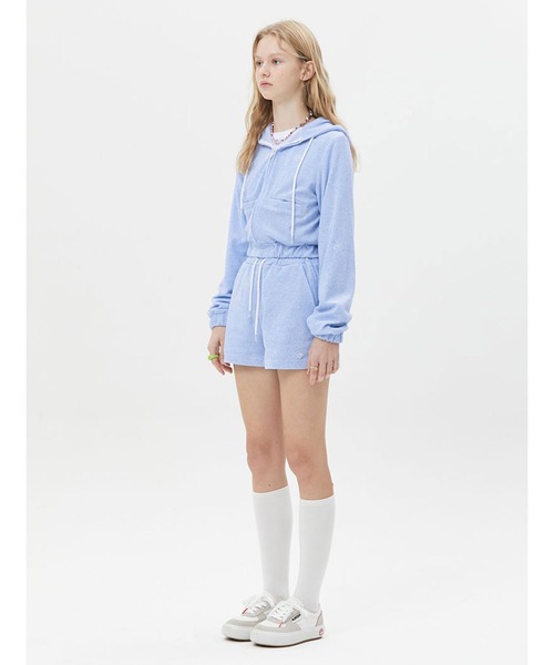 KIRSH（キルシー）の「KIRSH SMALL CHERRY TERRY SHORT PANTS/キルシースモールチェリーテリーショートパンツ（その他パンツ・レディース・スカイブルー/ブラック/グレー・ONE SIZE）」の18枚目の写真