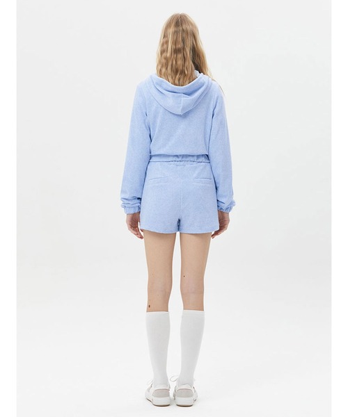 KIRSH（キルシー）の「KIRSH SMALL CHERRY TERRY SHORT PANTS/キルシースモールチェリーテリーショートパンツ（その他パンツ・レディース・スカイブルー/ブラック/グレー・ONE SIZE）」の5枚目の写真