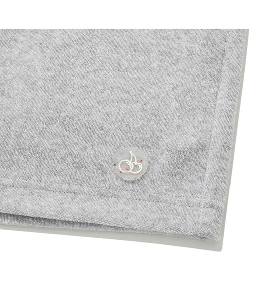 KIRSH（キルシー）の「KIRSH SMALL CHERRY TERRY SHORT PANTS/キルシースモールチェリーテリーショートパンツ（その他パンツ・レディース・スカイブルー/ブラック/グレー・ONE SIZE）」の11枚目の写真