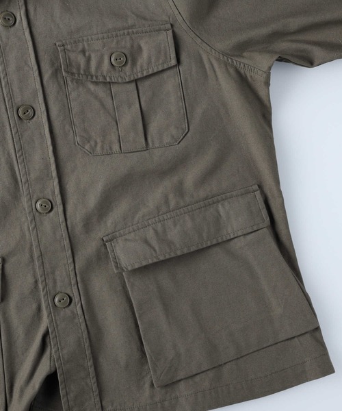 HONEYSUCKLE ROSE（ハニーサックルローズ）の「【HONEYSUCKLE ROSE】ミリタリージャケット（ミリタリージャケット・レディース・カーキブラウン/ブラック・M/L）」の12枚目の写真