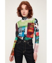 SLY | MIX COLLAGE TOPS トップス(Tシャツ/カットソー)