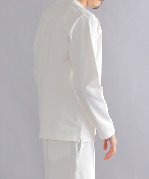 SBTRACT（サブトラクト）の「【SHIPS別注】SBTRACT: ヘビーウェイト ロングスリーブTシャツ (セットアップ対応)（Tシャツ/カットソー・メンズ・ホワイト/グレー/ネイビー・3/2/4）」の7枚目の写真