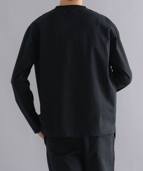 SBTRACT（サブトラクト）の「【SHIPS別注】SBTRACT: ヘビーウェイト ロングスリーブTシャツ (セットアップ対応)（Tシャツ/カットソー・メンズ・ホワイト/グレー/ネイビー・3/2/4）」の15枚目の写真