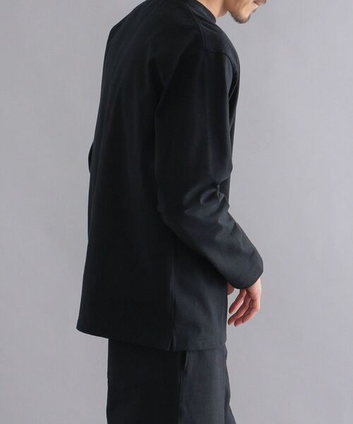 SBTRACT（サブトラクト）の「【SHIPS別注】SBTRACT: ヘビーウェイト ロングスリーブTシャツ (セットアップ対応)（Tシャツ/カットソー・メンズ・ホワイト/グレー/ネイビー・3/2/4）」の16枚目の写真