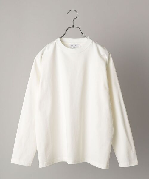 SBTRACT（サブトラクト）の「【SHIPS別注】SBTRACT: ヘビーウェイト ロングスリーブTシャツ (セットアップ対応)（Tシャツ/カットソー・メンズ・ホワイト/グレー/ネイビー・3/2/4）」の22枚目の写真