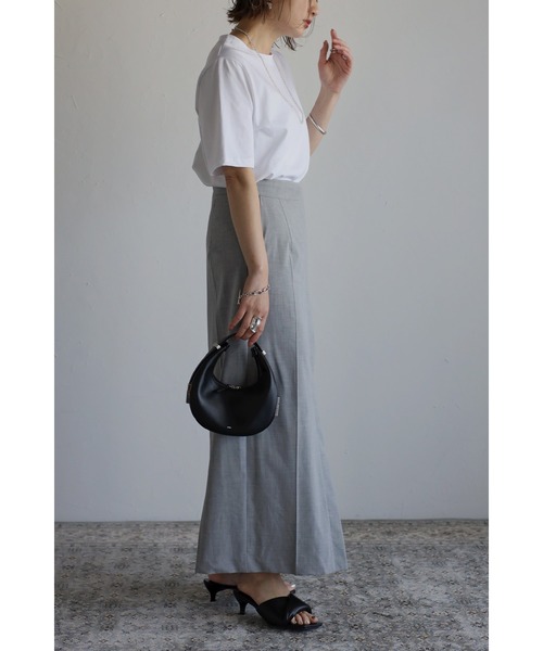 Bonjour Sagan（ボンジュールサガン）の「フロントクロスミュール（サンダル・レディース・オフホワイト/ブラック/ライトベージュ・S/M/L）」の10枚目の写真