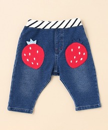 いちごニットデニムパンツ