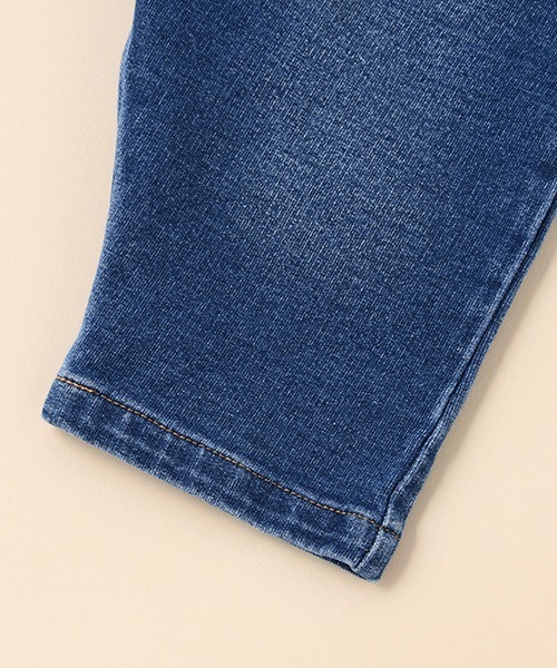 baby cheer（ベイビーチアー）の「いちごニットデニムパンツ（デニムパンツ・キッズ・ネイビー・110cm/100cm/90cm/80ｃｍ/120cm）」の5枚目の写真