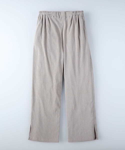 HONEYSUCKLE ROSE（ハニーサックルローズ）の「【HONEYSUCKLE ROSE】楊柳プリーツパンツ（その他パンツ・レディース・ロイヤルブルー/ブラック/ブラウン/グリーン/ダークブラウン/ブルー/ベージュ/ブラック×ホワイト・M/S/L）」の13枚目の写真