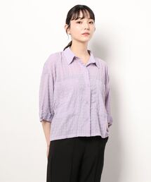 ＪＵＧＬＡＮＳ | ☆ 清涼感たっぷり。ポケット付き半袖シャツ　T1164(シャツ/ブラウス)