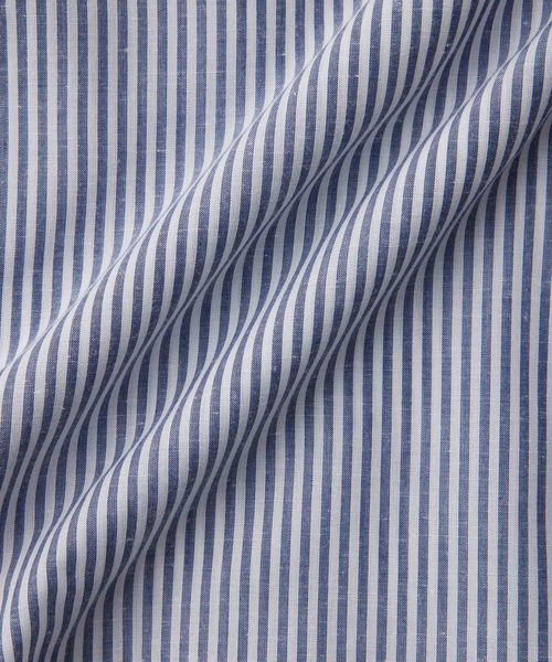 ROPE' PICNIC(ロペピクニック)の「リネン混カラーストライプ&ギンガムチェックシャツ(シャツ/ブラウス・レディース・ブラック/ホワイト/グリーン/ネイビー・38)」の20枚目の写真