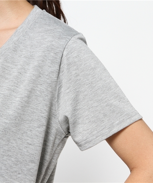 Chille anap(チルアナップ)の「ANAP/アナップ CHILLE ロゴバレエシューズTシャツ(Tシャツ/カットソー・レディース・オフホワイト/グレー/サックスブルー/ピンク・FREE)」の10枚目の写真